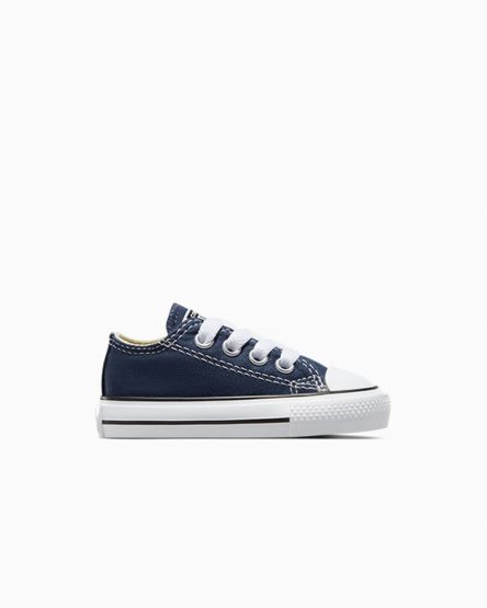 Zapatillas Bajas Converse Chuck Taylor All Star Classic Niño Azul Marino | PE 8E02P5